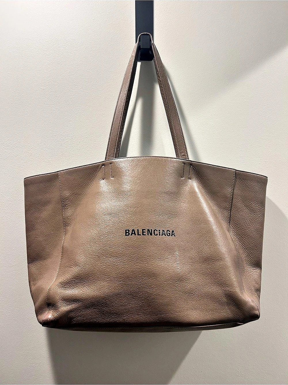 Balenciaga Brown Leather Tote Bag Leather Tote in Brown